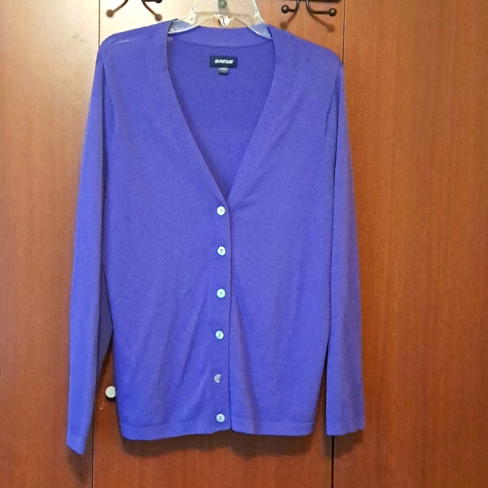 Purple, avenue sweater